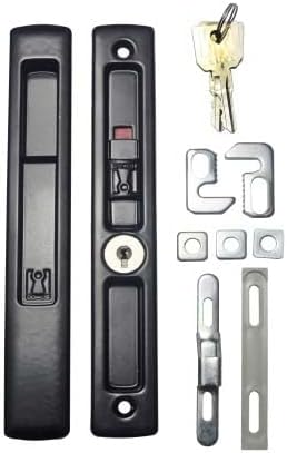 Domus KLIKLOK LOCK WITH KEY 7710M 186x28x13 mm