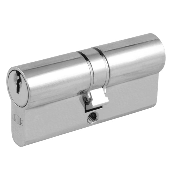 Union Cylinder 2x18 70mm Satin Nickle