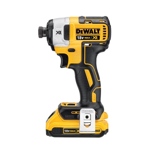 Dewalt Cordless Impact Driver 1/4" 18V 5.0Ah Brushless With 2 Battery & Charger DCF887P2-GB