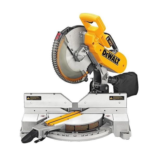 Sierra ingletadora compuesta Dewalt de 250mm, 1600W DW714-B5