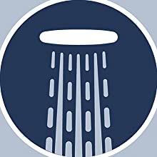 GROHE Shower and Bathroom Fixtures, Hand Shower with 4 spray modes - Tempesta Cosmopolitan 100 Collection, 27575002