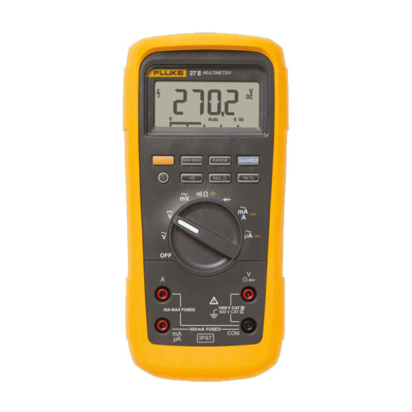 FLUKE-27II/EUR Industrial Multimeter (IP67) -FLUKE