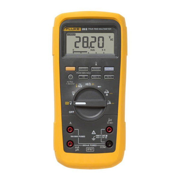 FLUKE-28II/EUR True RMS Industrial Multimeter (IP67) -FLUKE