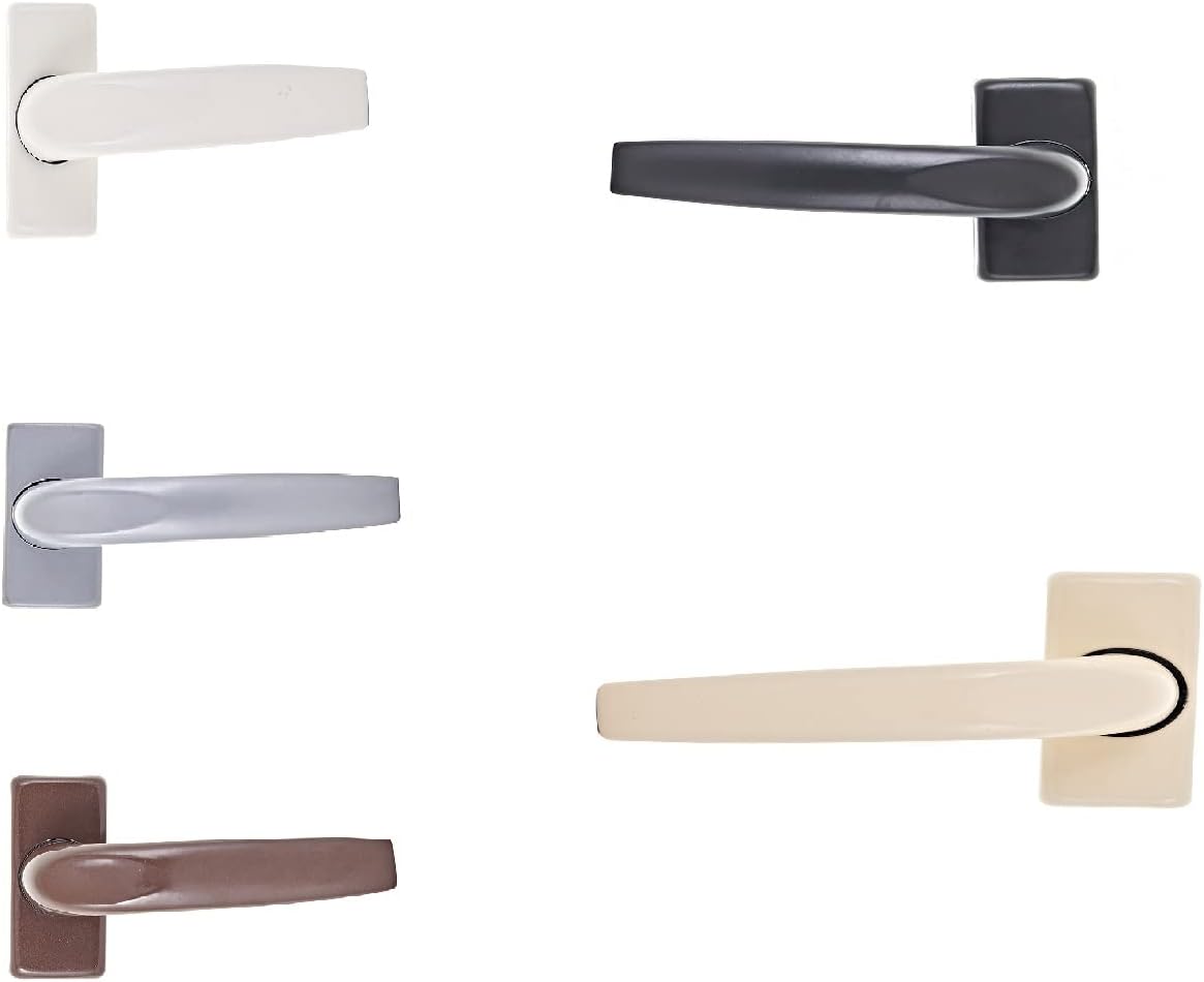 مقبض باب من الألومنيوم ذو فتحتين 