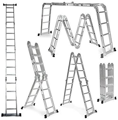 سلم متعدد الأغراض 16 درجة، 4.8 متر