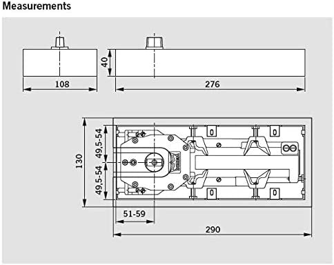 Dorma Floor Spring BTS-65