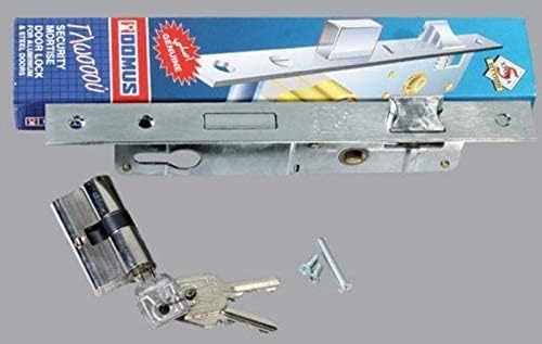 Domus Aluminium Door Lock Body With Cylinder (20Mm)