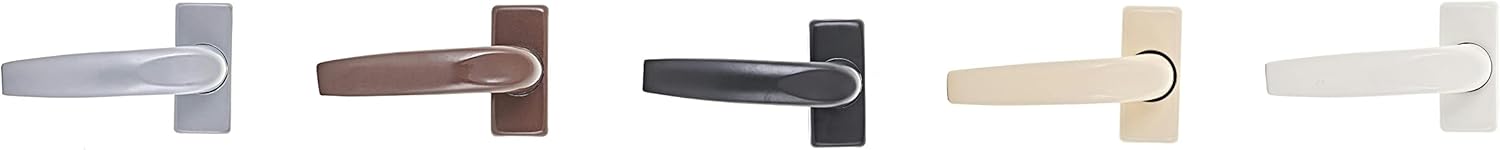 مقبض باب من الألومنيوم ذو فتحتين 