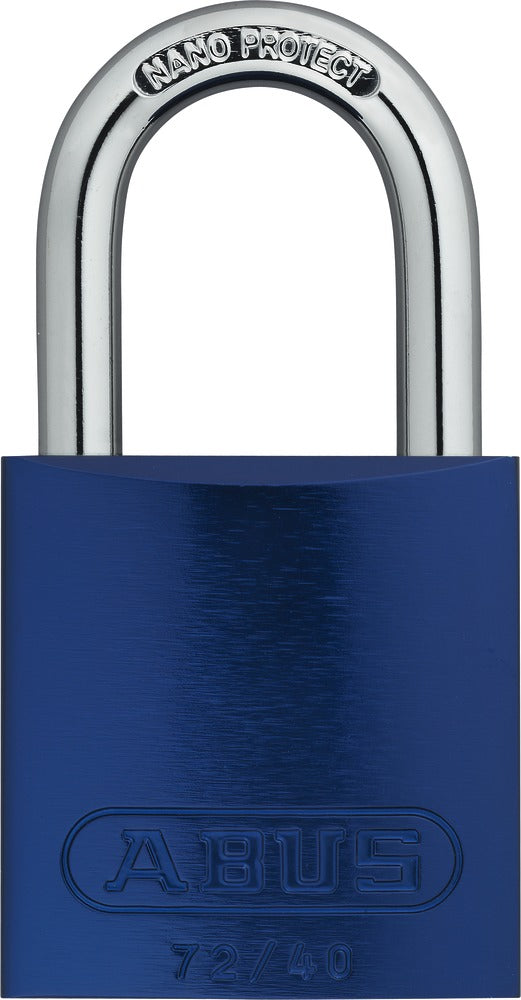 Abus Padlock aluminium 72/40 & 72IB/40