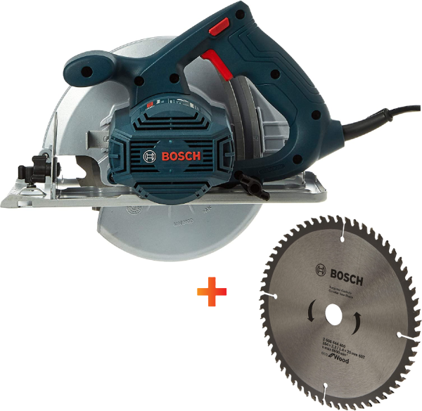 Bosch Circular Saw 184mm / 7" 1400W GKS 140 06016B30L1 with Extra Blade 2608644400