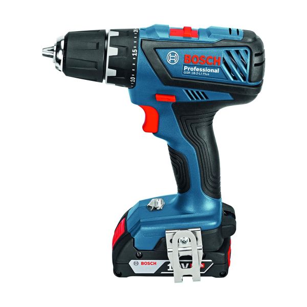 Bosch Cordless Impact Drill Lithium Ion 18V 2.0Ah GSB 18-2-LI Plus (06019E71L0)