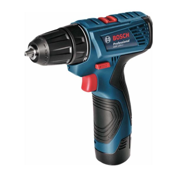 Bosch Cordless Driver Drill Lithium Ion 12V 10mm GSR 120-2-LI