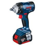 Bosch Cordless Impact Wrench Lithium Ion 18V (2 x 5Ah) Brushless GDS 18V-400 06019K00L0