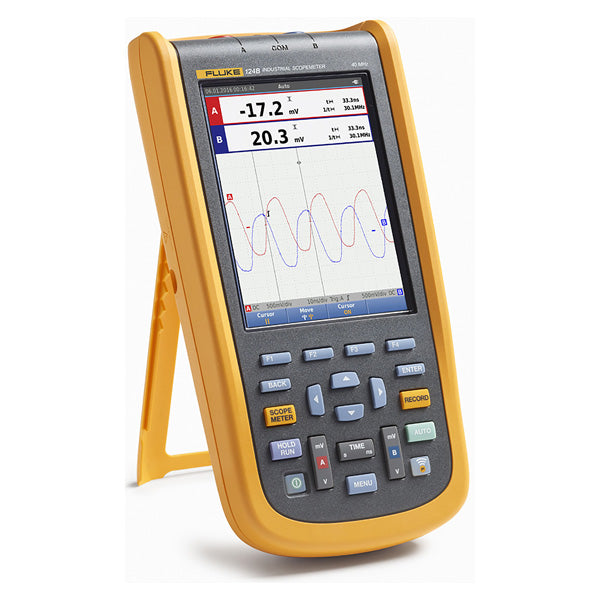 FLUKE-124B/EU Industrial ScopeMeter 40MHZ, EU -FLUKE