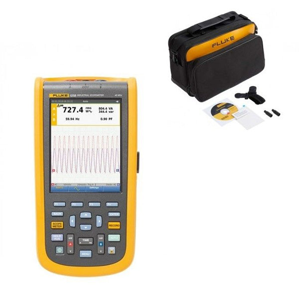 FLUKE-125B/EU/S Industrial ScopeMeter + SCC 40MHZ, EU -FLUKE