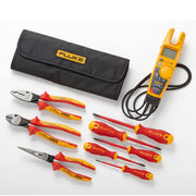 IBT6KEUR  T6-1000 Electrical Tester + Hand Tools Starter Kit (5 insulated screwdrivers and 3 insulated pliers) -FLUKE