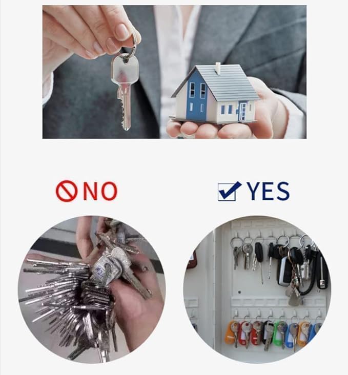 Key Box Metal 48Pcs