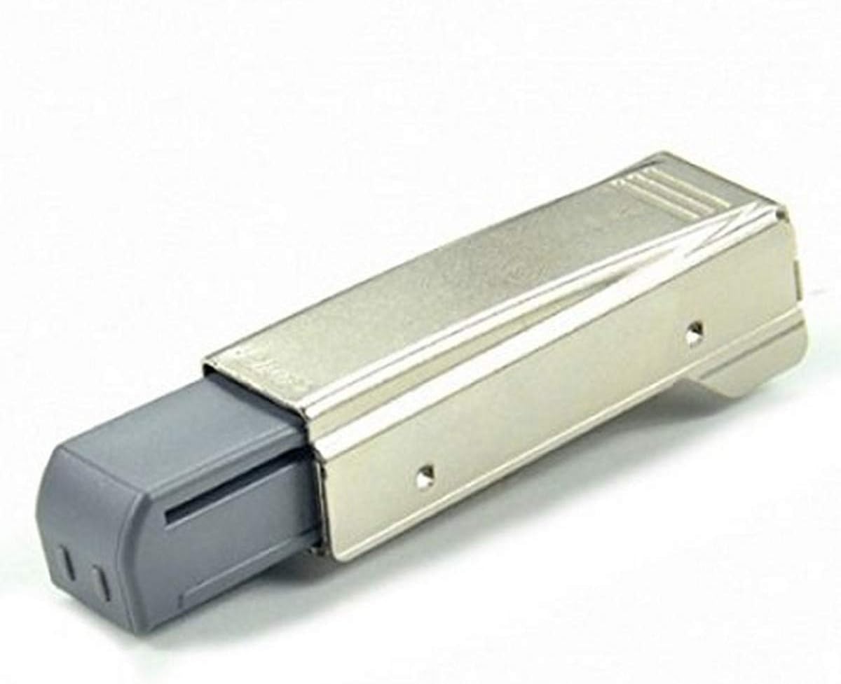 مفصلة بلوم 973A0500.01x4 973A Blumotion ذات الذراع المستقيمة والمغطاة بالكامل للأبواب، مطلية بالنيكل (عبوة من 4 قطع) 