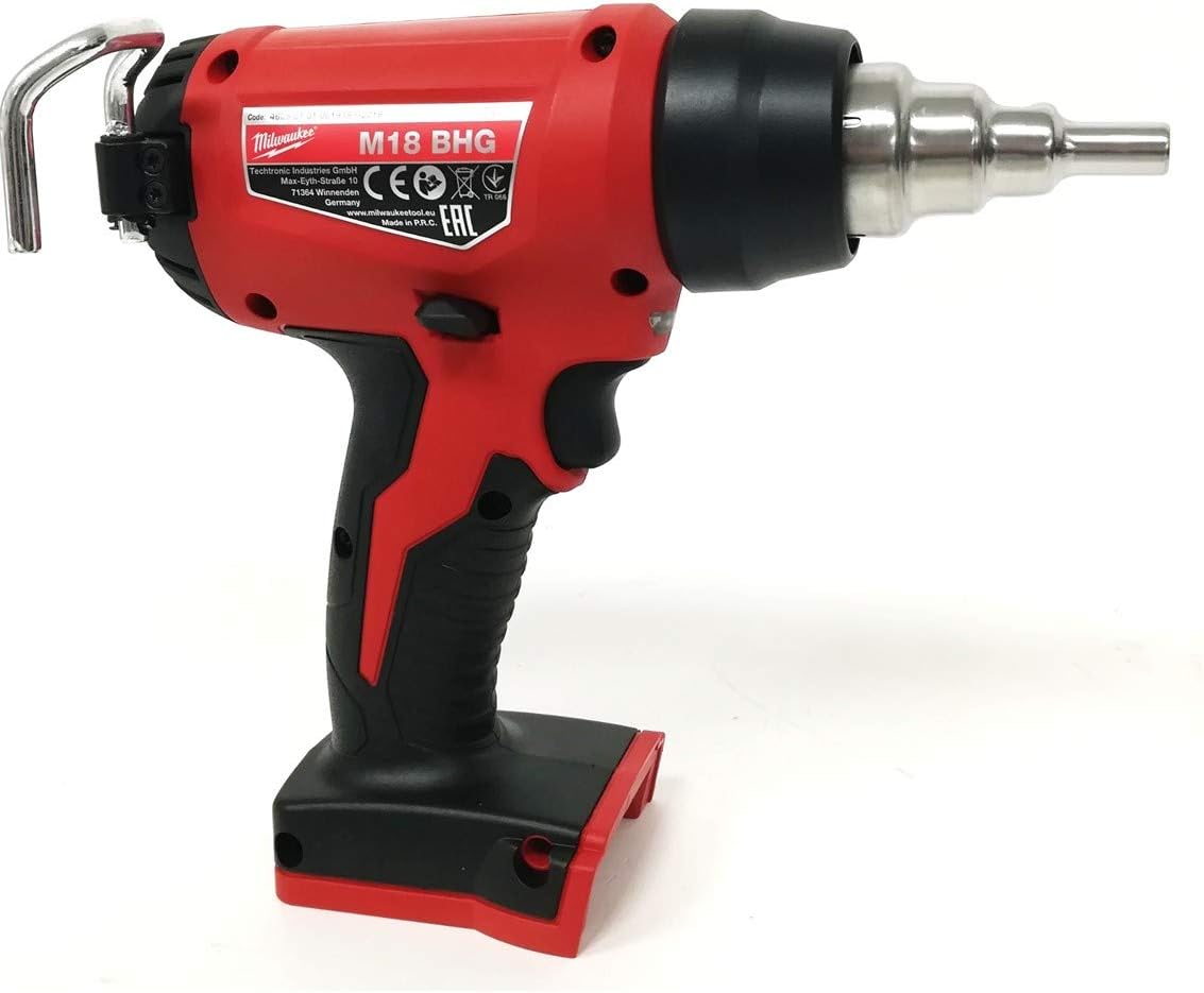 منفاخ هواء ساخن يعمل بالبطارية من Milwaukee M18BHG-0 4933459771 M18 BHG-0 بدون بطارية/شاحن 