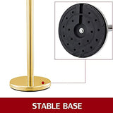 Posts Queue Pole Rope Barriers Stanchion Set 5Ft Red Velvet Ropes