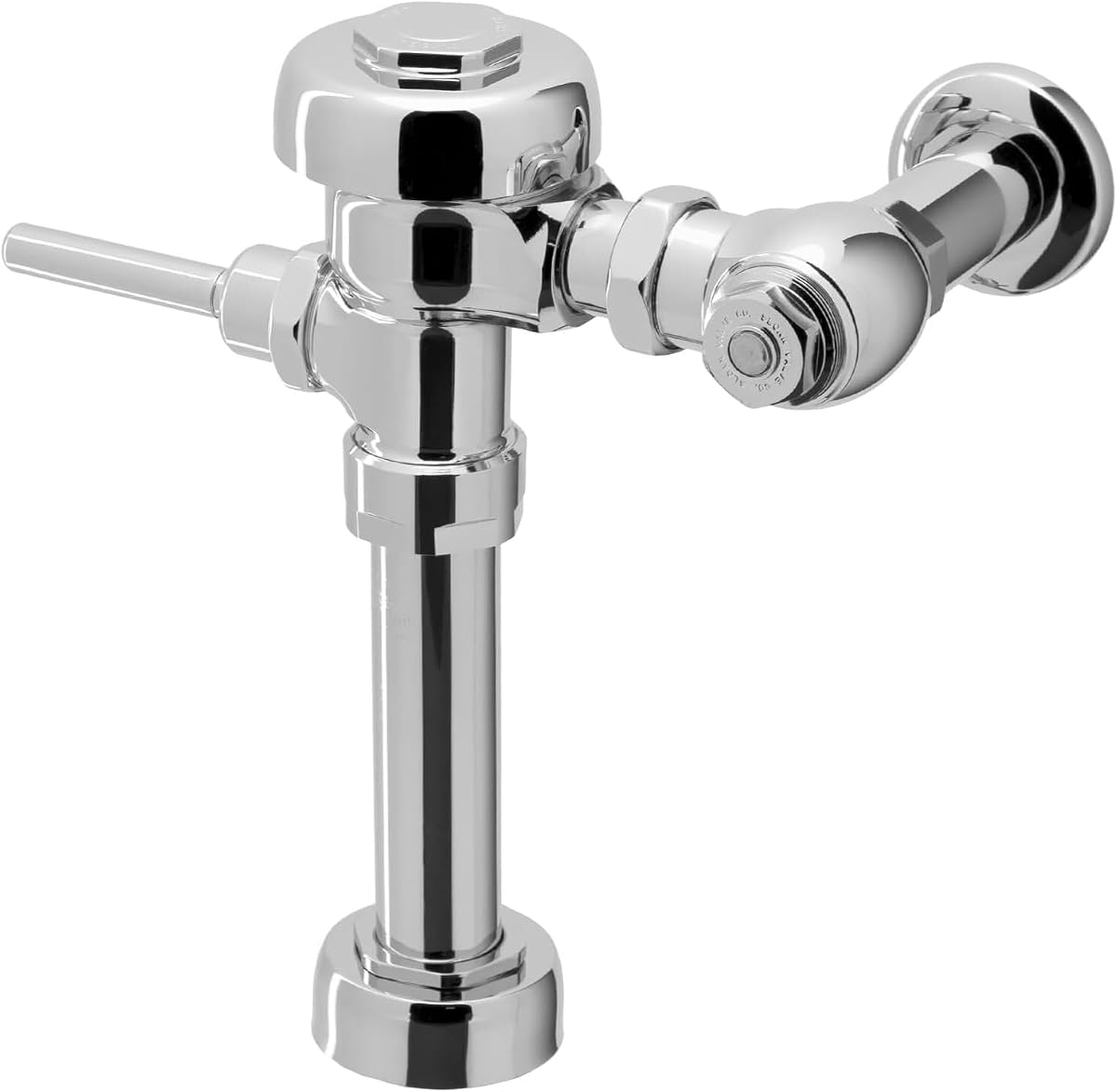 Valve Flush 1.6 GPF, Polished Chrome, XL Sweat Solder Adapter Kit, Fixture Connection Top Spud, Single Flush, Regal Exposed Manual Urinal Flushometer
