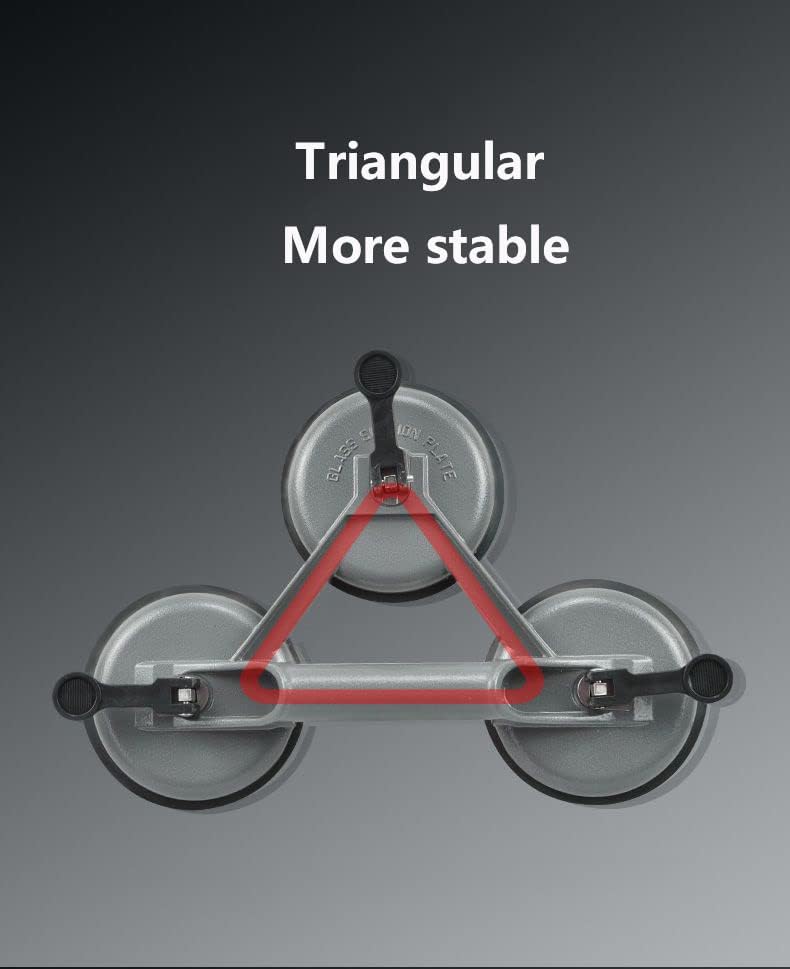 Glass Lifting Suction Cups Heavy Duty Vacuum Aluminum Alloy