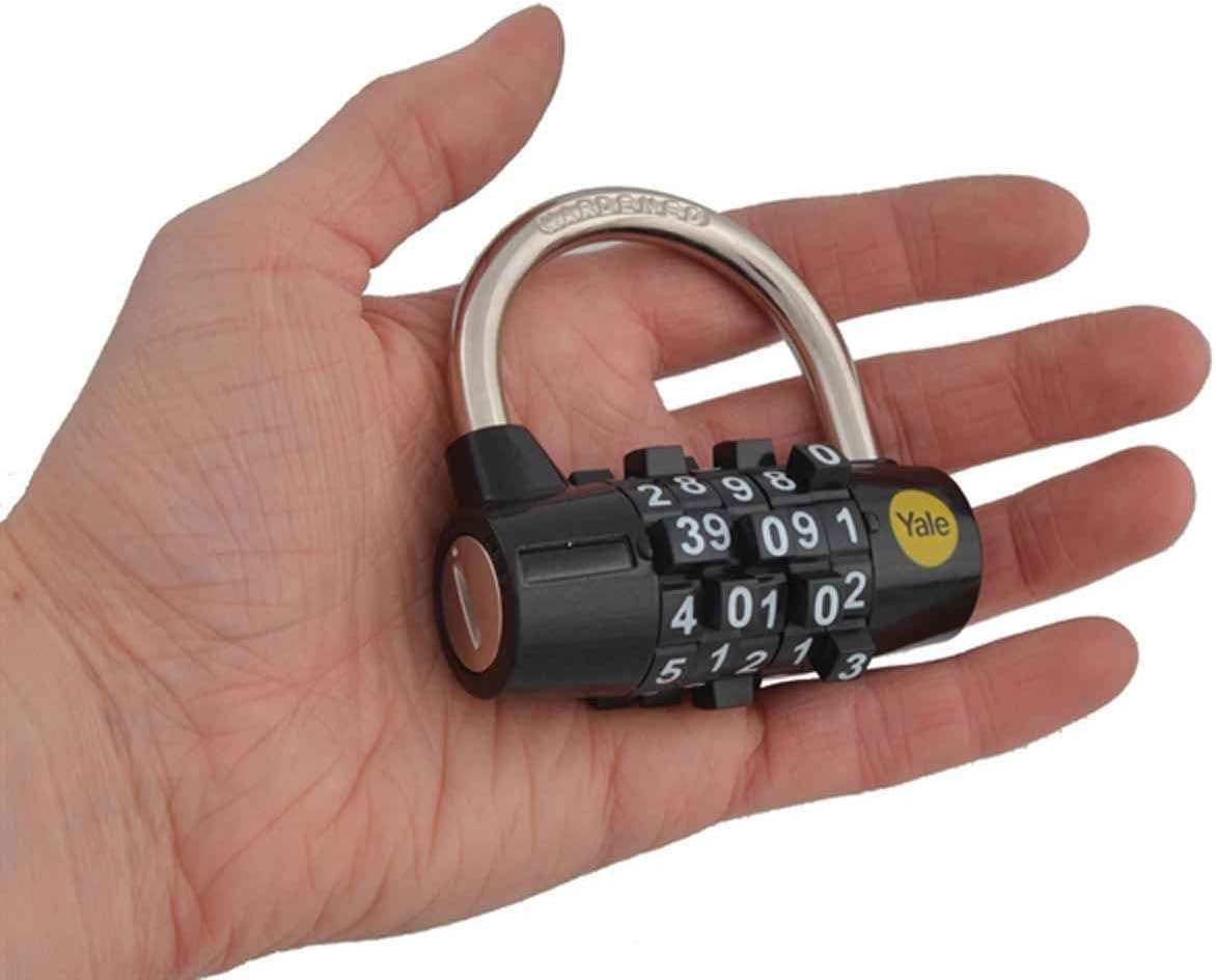 Yale Combination Padlock Black Y160/48/123/1