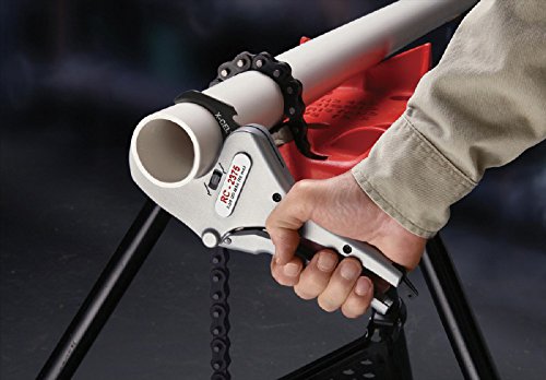 Ridgid 30088 Model Rc-2375 Ratchet Action Plastic Pipe And Tubing Cutter, 1/8-Inch To 2-3/8-Inch Pipe Cutter