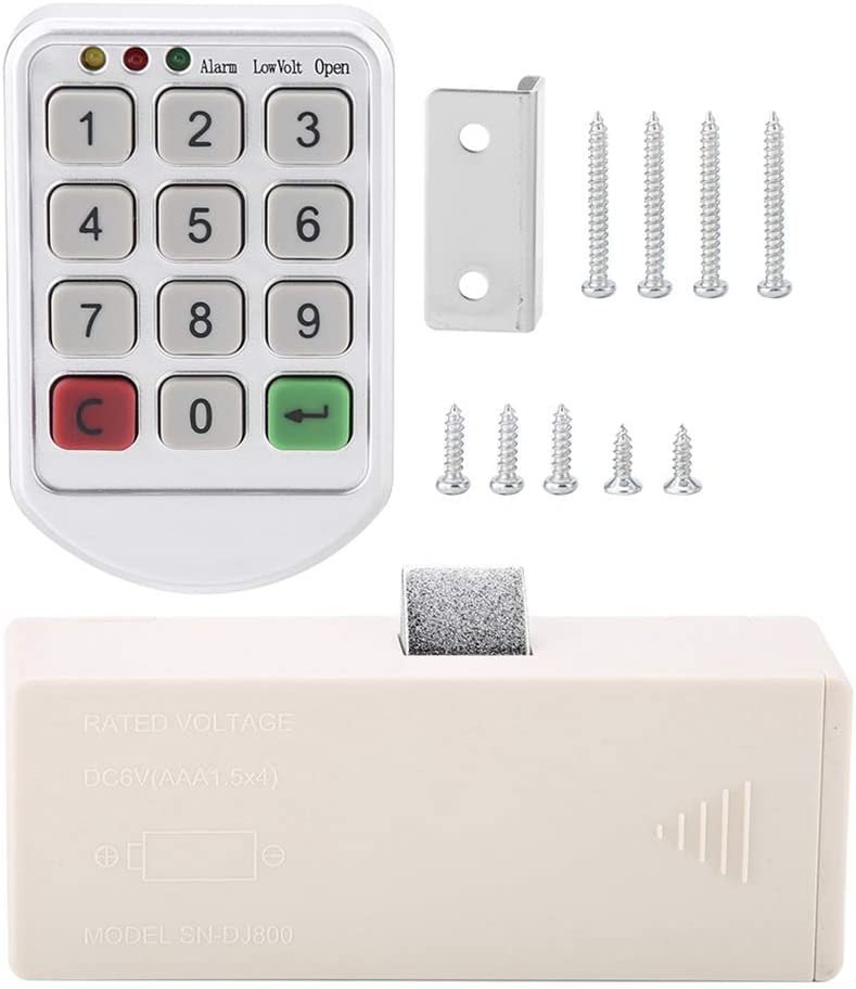 قفل خزانة مستقل مع لوحة مفاتيح 