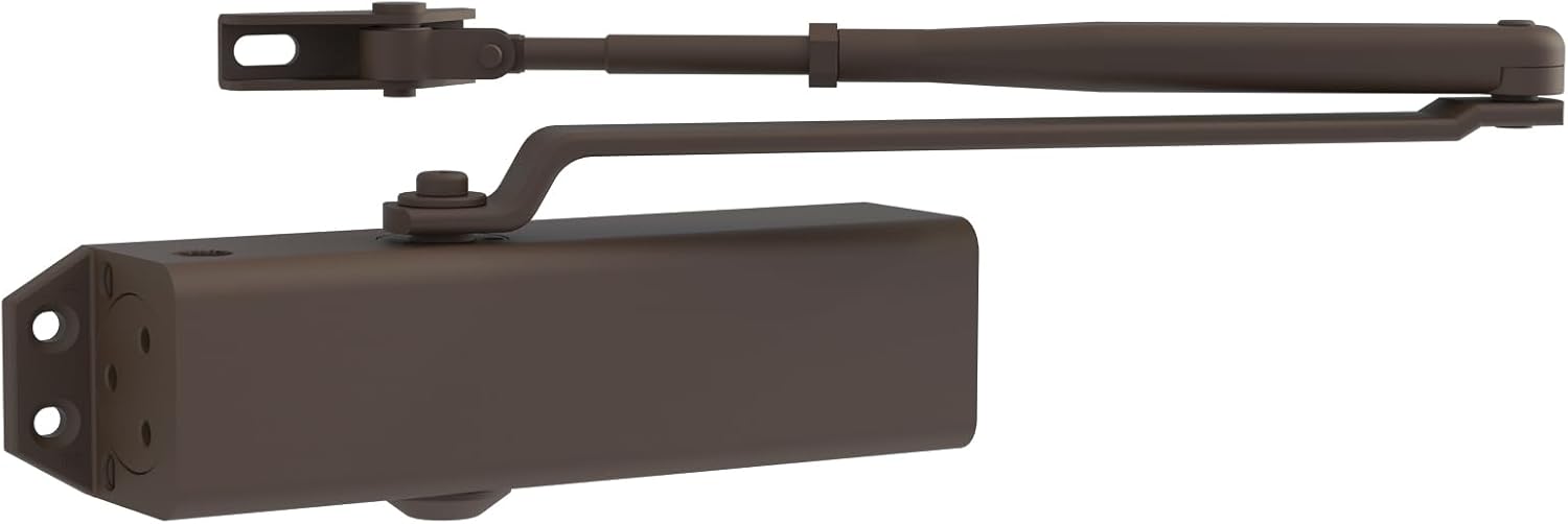 Yale 722 Pro Door Closer For up to 1100mm width and 80Kg door weight, 500,000 cycles tested, Adjustable Latching Speed, Fire rated, Silver