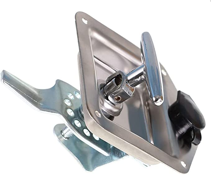Trailer Door Latch Lock Toolbox Stainless Steel T-Handle Lock RV Truck