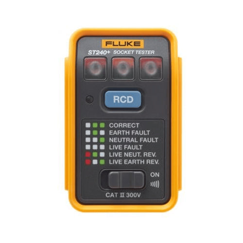 FLUKE-ST240+/UK Socket Tester -FLUKE