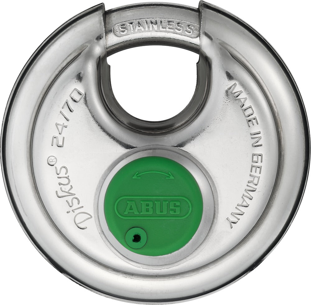 Abus Round Diskus? Padlock 24IB/70 Ecolution B/DFNLI (Art. no. 54279)