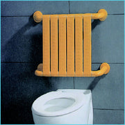 nylon plastic ABS hospital bathroom toilet shower room disabled wall mounted folding chairs