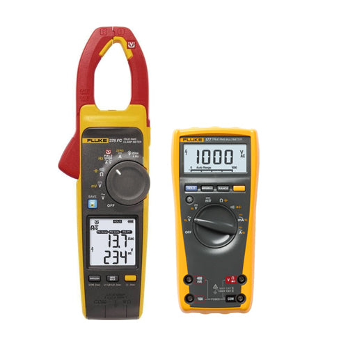 Fluke 378 FC Clamp Meter with Fluke 117 Digital Multimeter for FREE -FLUKE