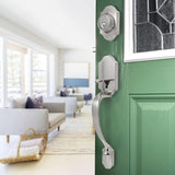 Yale Fancy Brass Door Handle 5257 Leonardo