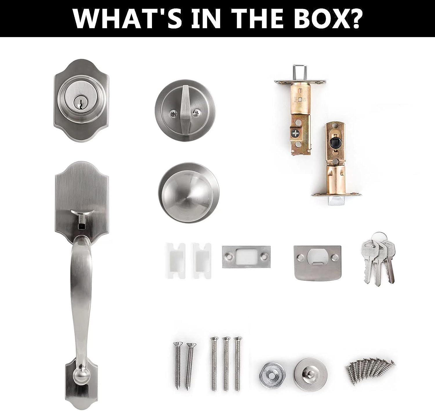 Yale Fancy Brass Door Handle 5257 Leonardo