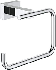 إكسسوارات الحمام من GROHE، حامل ورق التواليت - مجموعة Essentials Cube، 40507001 