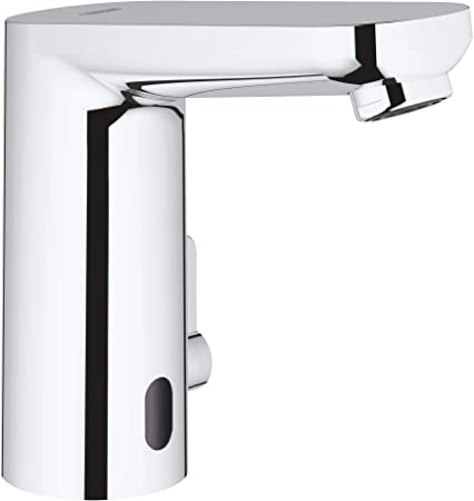 Grohe Eurosmart Cosmopolitan E Infra-Red Electronic Basin Mixer 1/2' With Mixing Device And Adjustable Temperature Limiter, 36327001