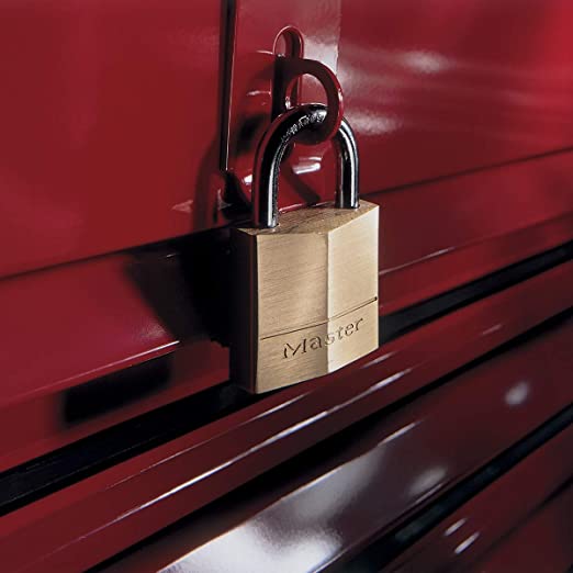 Master Lock 150EURD Brass Padlock 50MM