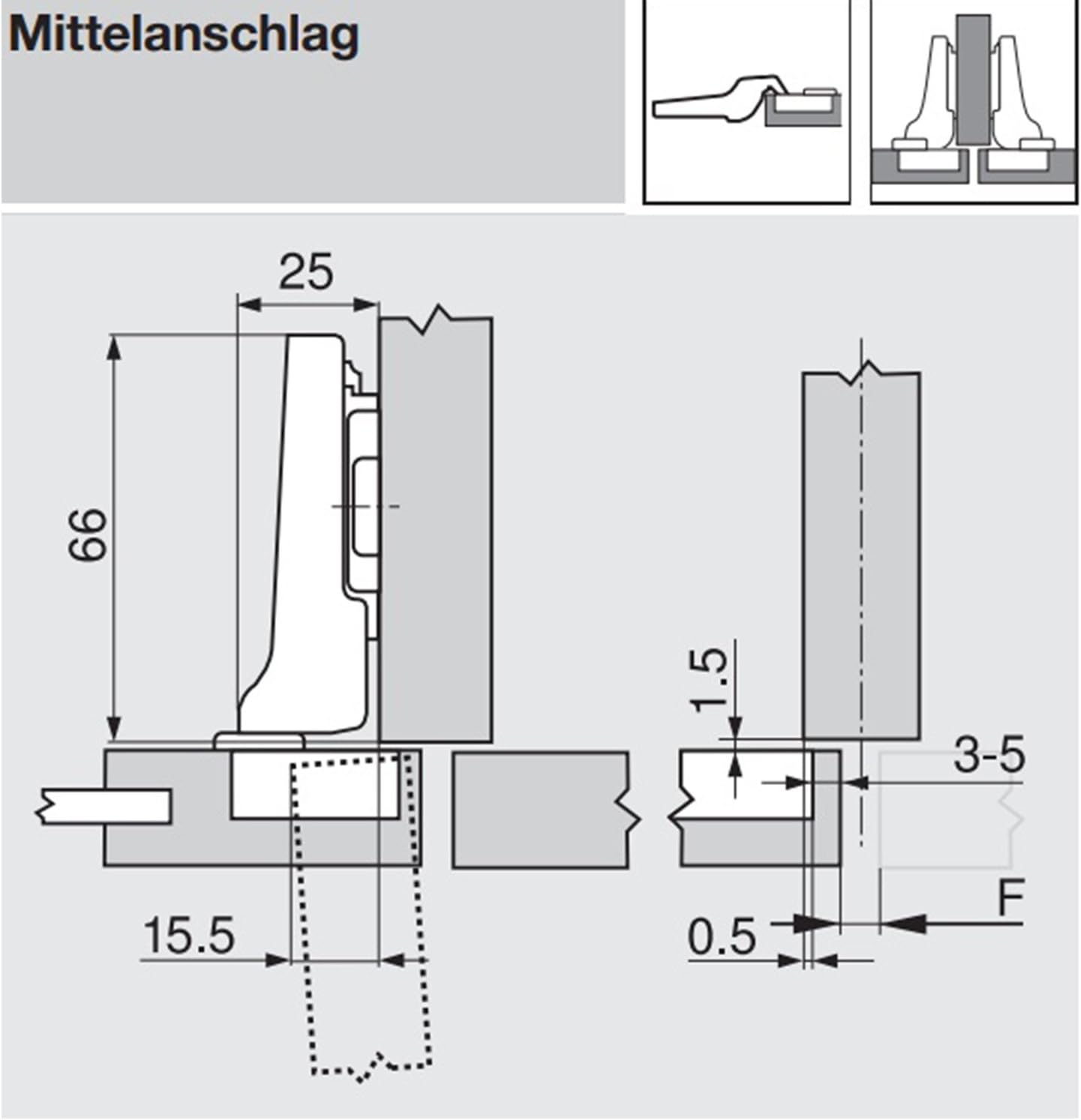 Blum clip top Blumotion furniture hinge integrated 107 degree set square., 105031163