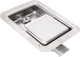 Paddle Latch Weatherproof Heavy Duty Stainless Steel Polished Tool Box Lock High Hardness Rust Proof Truck For