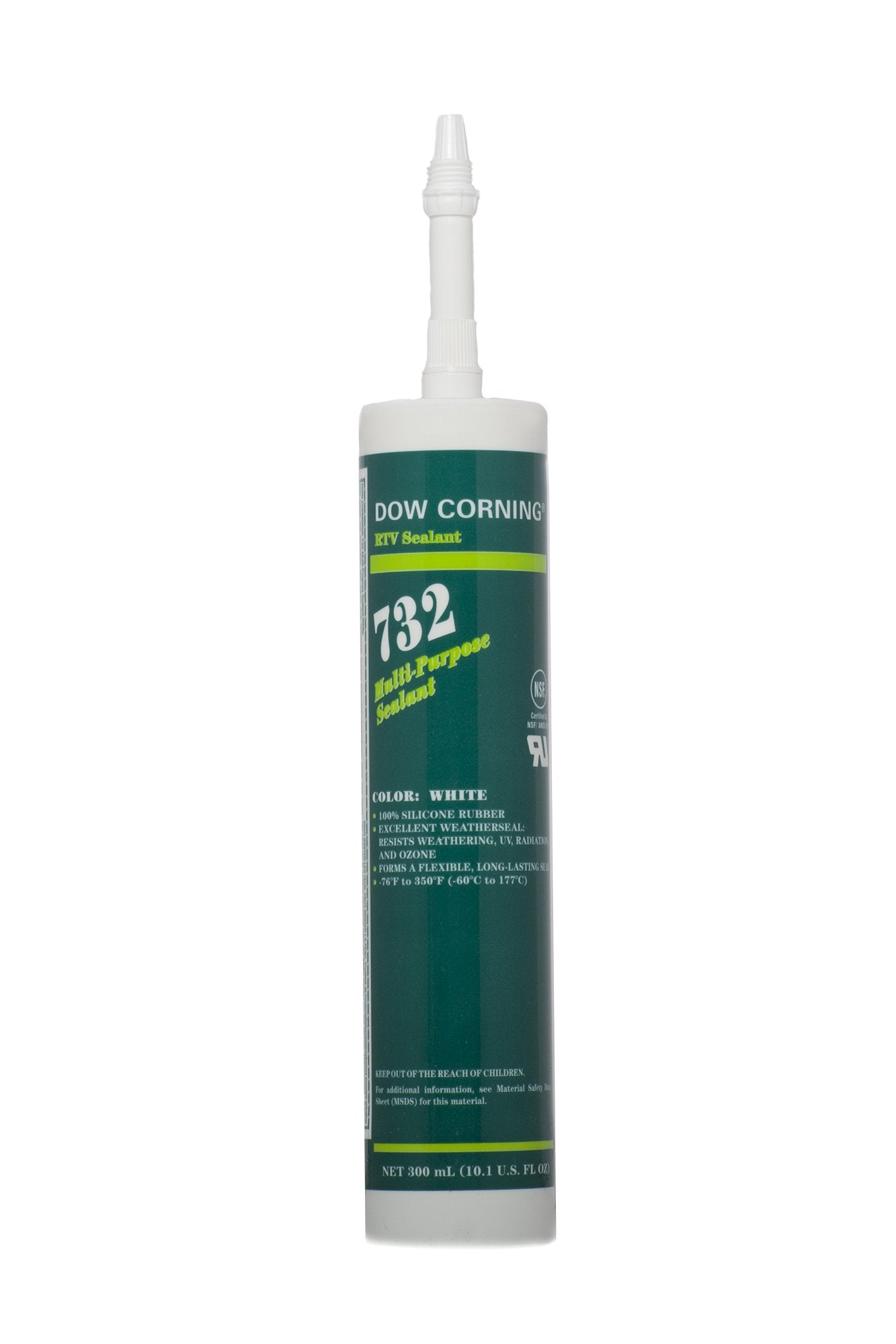 Dow Corning 732 Multi-Purpose Silicone Sealant - White 10.1 Ounce