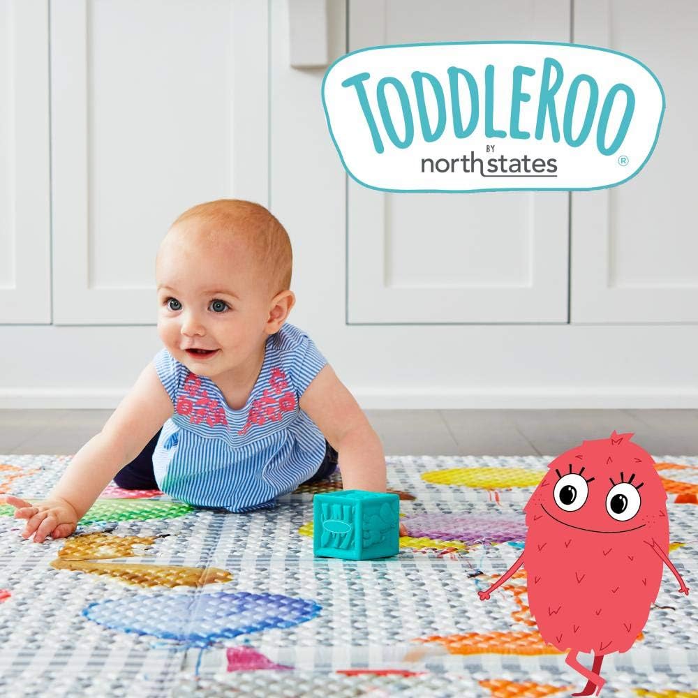 Toddleroo by North States Door Knob Covers | Prevents Child from Opening Doors l Fits Most Doors – assembles Easily for a Quick Safety Solution | Baby- Proof with Confidence (2-Pack, White)