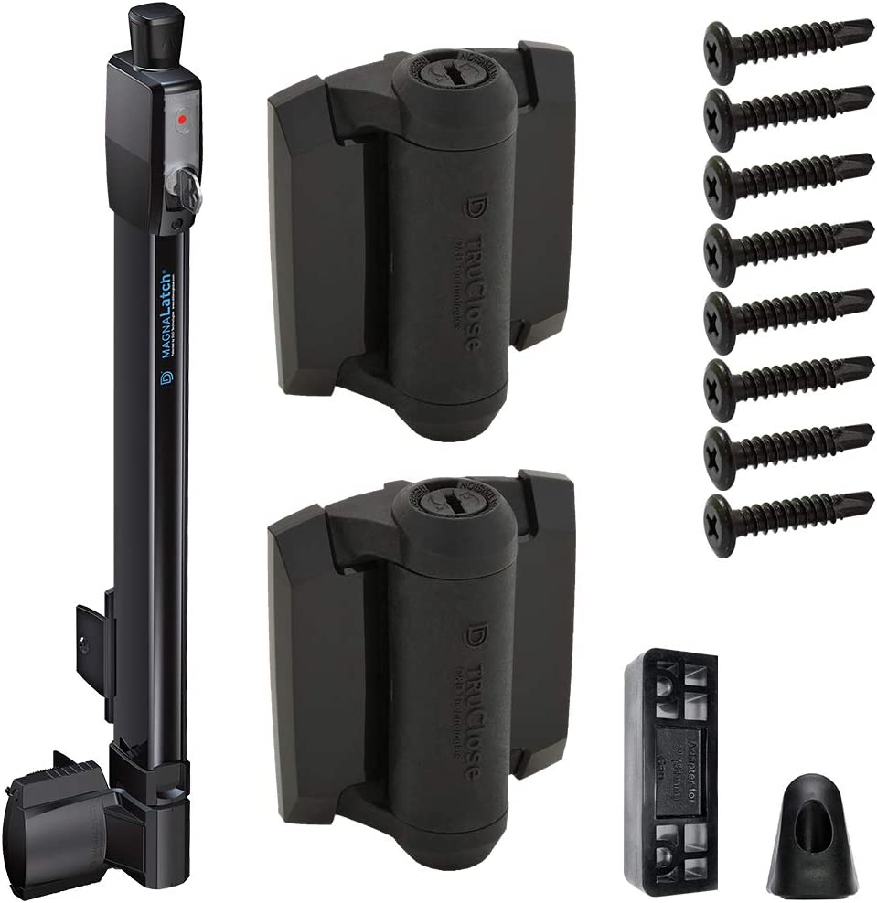 Pool Safety Magna Latch Gate Latch N346-212 Black