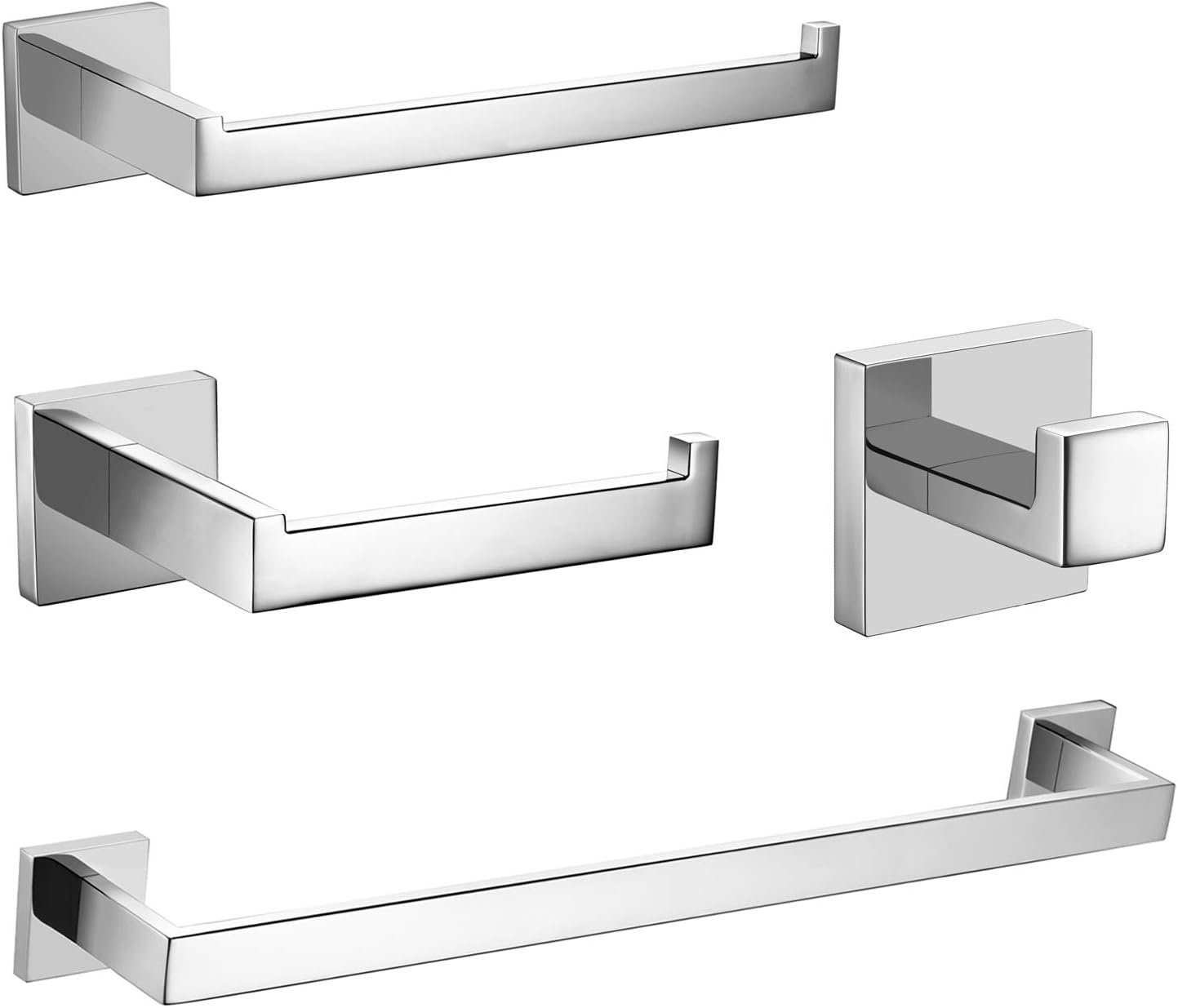 Towel Coat Hooks SUS304 Stainless Steel Bathroom Bathroom Hardware Clothes Garage Hotel Cabinet Closet Sponges Robe Hook Wall Mounted Kitchen Heavy Duty Bath Door Hanger