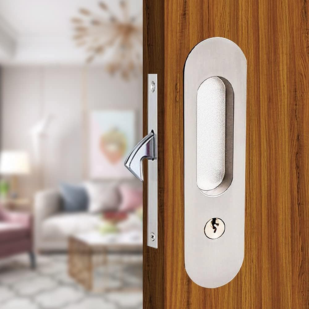 Sliding Door Lock with Key