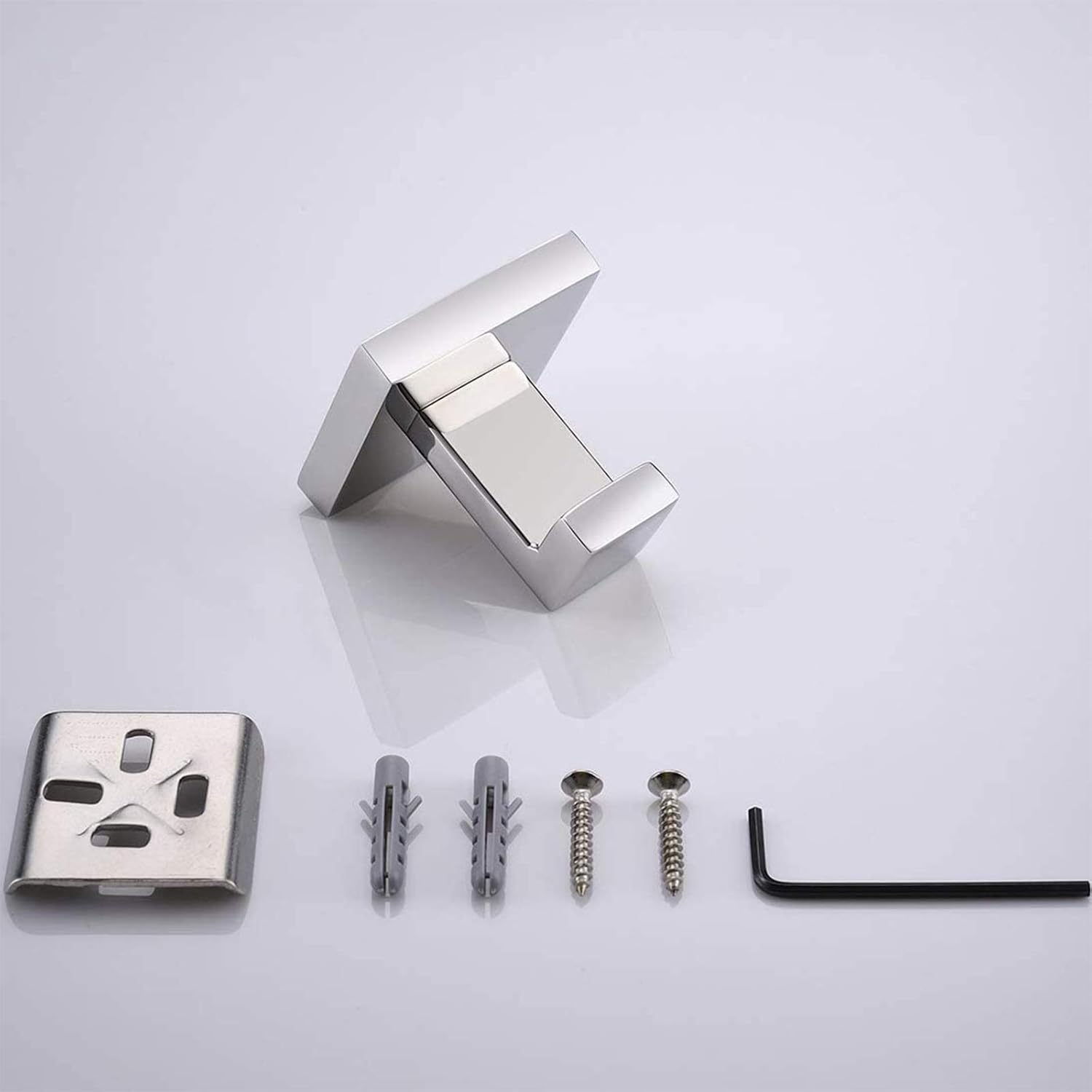 Towel Coat Hooks SUS304 Stainless Steel Bathroom Bathroom Hardware Clothes Garage Hotel Cabinet Closet Sponges Robe Hook Wall Mounted Kitchen Heavy Duty Bath Door Hanger