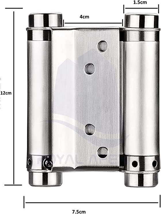Hinge S.S. Double Action 4"