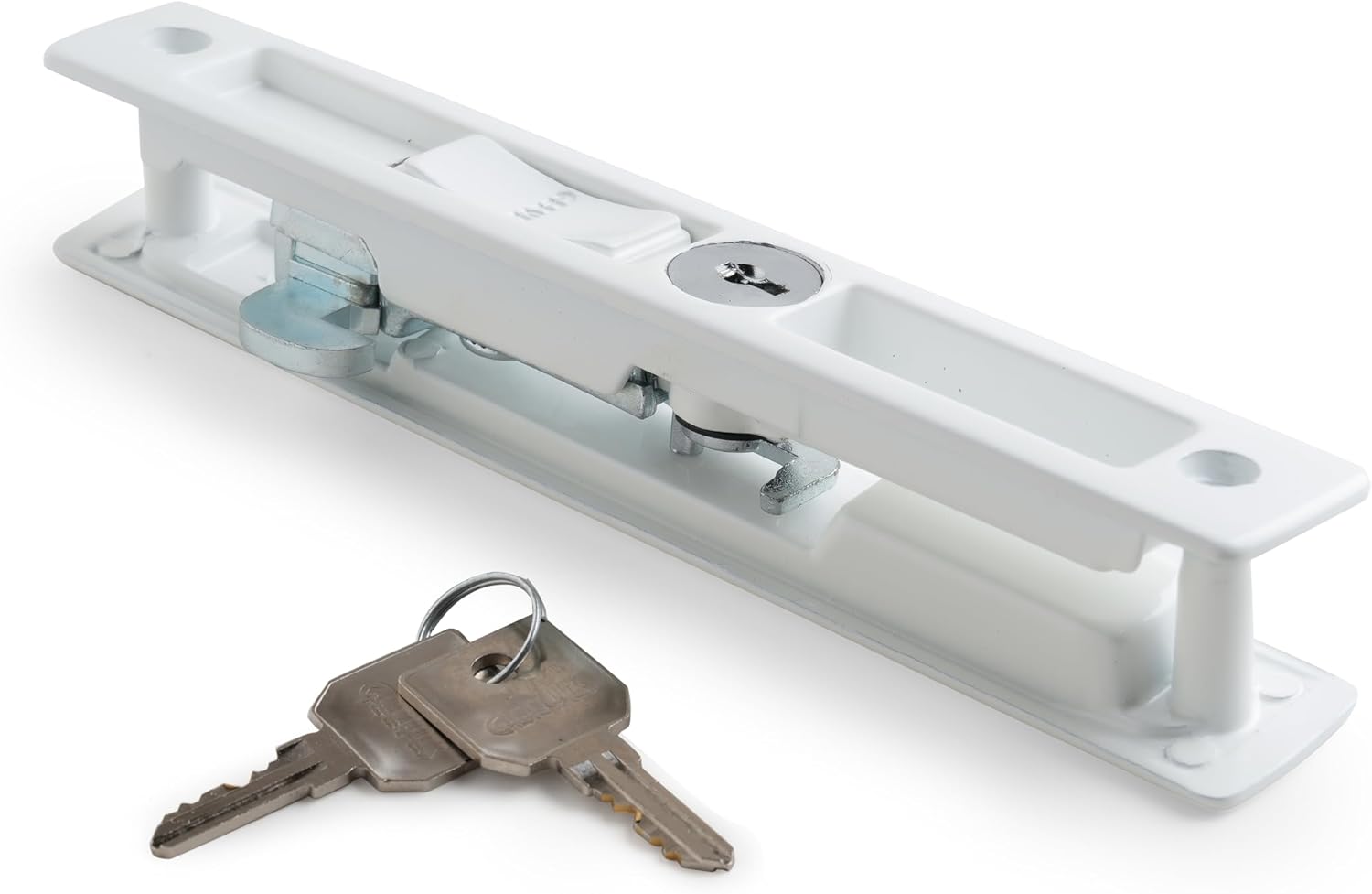 Aluminium Sliding Door Lock Double Sided With 2 Keys Set Geeyee